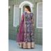 Picture of Superb Silk Slate Grey Readymade Gown
