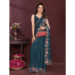 Picture of Ideal Georgette Dark Slate Grey Saree