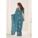 Picture of Good Looking Chiffon Steel Blue Saree