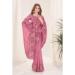 Picture of Sublime Chiffon Rosy Brown Saree