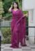 Picture of Delightful Net Purple Saree