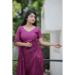 Picture of Delightful Net Purple Saree