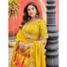 Picture of Pleasing Silk Orange Lehenga Choli