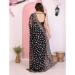 Picture of Ideal Georgette Black Saree