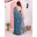 Picture of Sightly Georgette Midnight Blue Saree