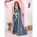 Picture of Sightly Georgette Midnight Blue Saree
