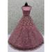 Picture of Radiant Net Pale Violet Red Lehenga Choli