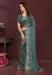 Picture of Wonderful Georgette & Silk Slate Grey Saree