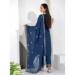 Picture of Georgette Midnight Blue Readymade Salwar Kameez