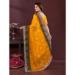 Picture of Amazing Georgette Orange Saree