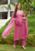 Picture of Rayon Pale Violet Red Readymade Salwar Kameez
