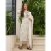 Picture of Nice Rayon Off White Readymade Salwar Kameez