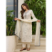 Picture of Nice Rayon Off White Readymade Salwar Kameez