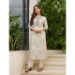 Picture of Nice Rayon Off White Readymade Salwar Kameez