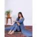 Picture of Rayon Light Slate Grey Readymade Salwar Kameez