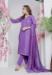 Picture of Rayon Dark Slate Blue Readymade Salwar Kameez
