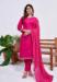 Picture of Amazing Rayon Deep Pink Readymade Salwar Kameez