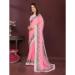 Picture of Grand Net Pale Violet Red Saree