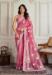 Picture of Sightly Net Pale Violet Red Saree