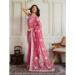 Picture of Sightly Net Pale Violet Red Saree