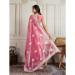 Picture of Sightly Net Pale Violet Red Saree