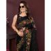 Picture of Alluring Net Black Saree