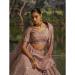 Picture of Grand Net Dark Olive Green Lehenga Choli