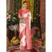 Picture of Bewitching Silk White Saree