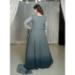 Picture of Ravishing Georgette Slate Grey Readymade Salwar Kameez