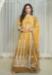 Picture of Amazing Georgette Golden Rod Readymade Salwar Kameez