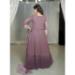 Picture of Lovely Georgette Rosy Brown Readymade Salwar Kameez