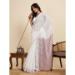 Picture of Beauteous Linen White Saree
