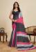 Picture of Elegant Linen Black Saree