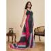 Picture of Elegant Linen Black Saree