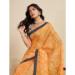 Picture of Appealing Linen Golden Rod Saree