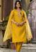 Picture of Exquisite Rayon Orange Readymade Salwar Kameez