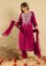Picture of Shapely Rayon Dark Red Readymade Salwar Kameez