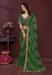 Picture of Magnificent Georgette Forest Green Saree
