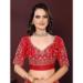 Picture of Superb Georgette Fire Brick Saree