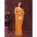 Picture of Exquisite Georgette Dark Orange Saree