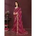 Picture of Enticing Georgette Saddle Brown Saree