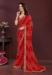 Picture of Lovely Georgette Dark Red Saree