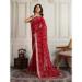 Picture of Classy Georgette Maroon Saree