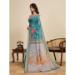 Picture of Gorgeous Linen Steel Blue Saree