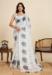 Picture of Appealing Linen Off White Saree