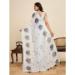 Picture of Appealing Linen Off White Saree