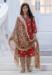 Picture of Enticing Rayon Dark Red Readymade Salwar Kameez