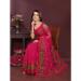 Picture of Marvelous Net Medium Violet Red Saree