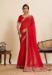 Picture of Good Looking Silk Dark Red Saree