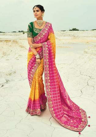 Picture of Shapely Georgette Sandy Brown Saree